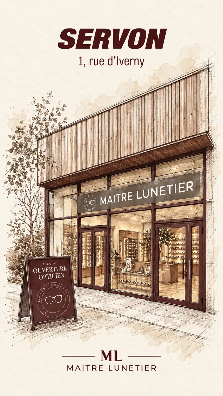 Façade Maître Lunetier Servon